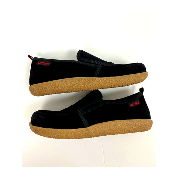 Giesswein Austria Suede Wool Moccasin Slippers 37 - Picture 2 of 10